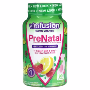 Vitafusion PreNatal Gummies Natural Raspberry Lemonade Flavor