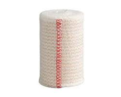 Cardinal Health™ Double Hook and Loop Closure Elastic Bandage, 4 Inch x 5-4/5 Yard