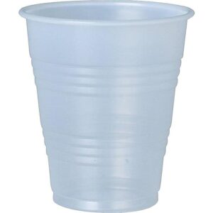 Conex Galaxy Drinking Cup, 3.5 oz, Translucent Plastic, Disposable